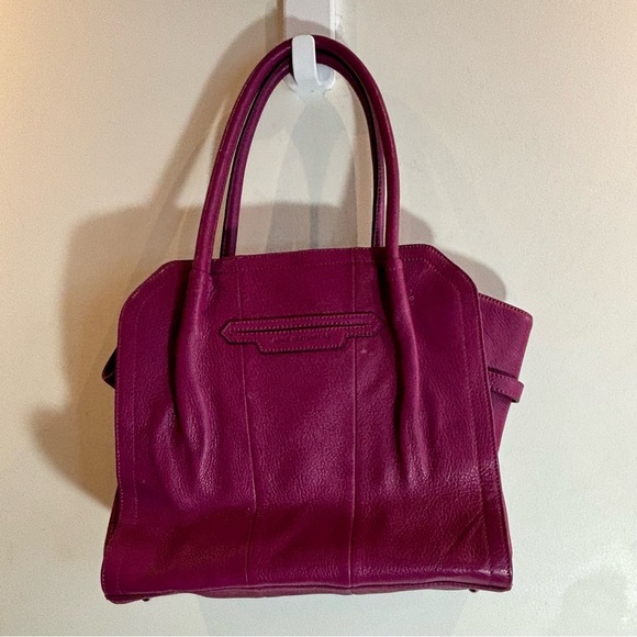 AIMEE KESTENBERG Leather Multiple Pockets Shoulder Bag Handbag Satchel - Picture 11 of 15